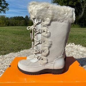 Millie Winter White Snow Boots Faux Fur 